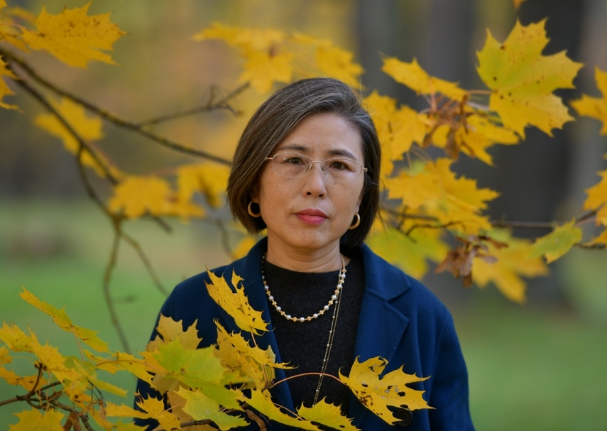 Photo: Guo Xiaomei is the Plenipotentiary and Extraordinary Ambassador of the People’s Republic of China to Estonia